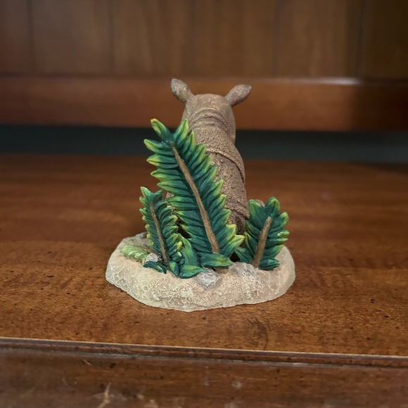 Vintage Rhinoceros porcelain sculpture - Picture 5 of 6